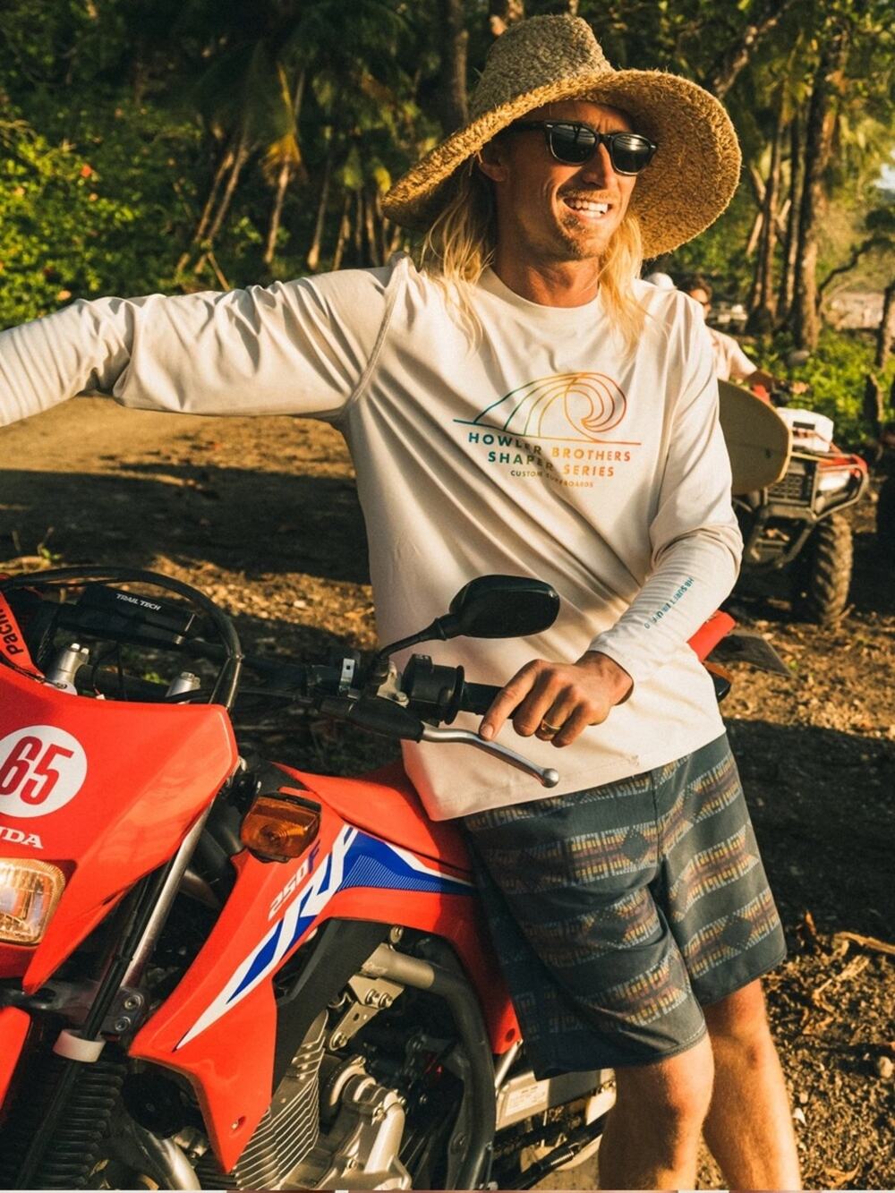 Howler Brothers Bruja Boardshorts 18.5" in Mescal Petrol